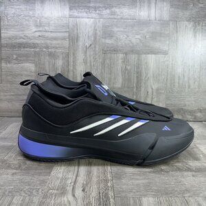 Adidas Dame 9 Men's size 17 Black Blue Basketball Shoes